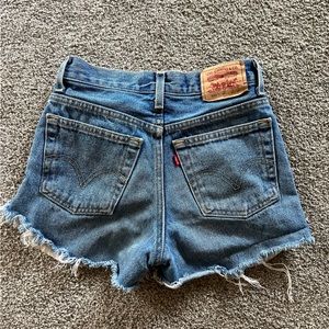 Levi’s jean cutoff shorts